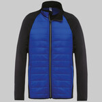 Dual-fabric sports jacket