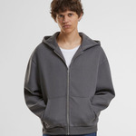Fluffy zip hoodie
