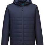 Professional hooded insulated baffle jacket (S608)