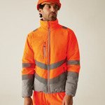 Hi-vis two-tone thermal jacket