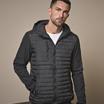 Hooded crossover jacket (9628)