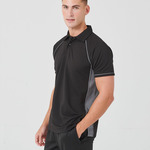 Piped performance polo